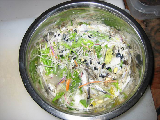 マージの朝ご飯